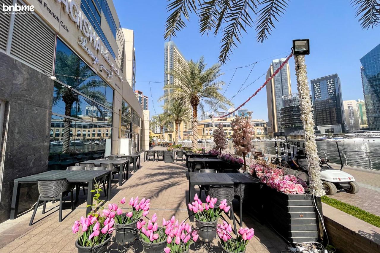 Апартаменты Bnbme - Bay Central Дубай Экстерьер фото